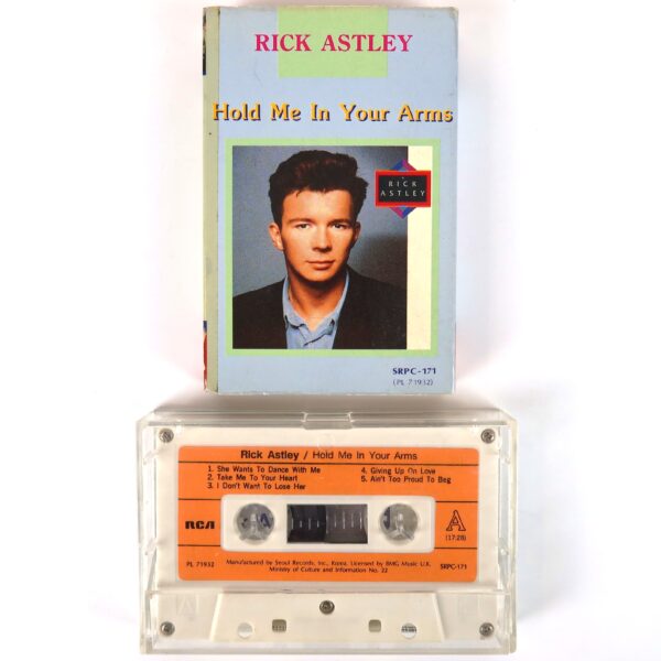 Rick Astley - Hold Me In Your Arms Korean Album Cassette Tape Korea