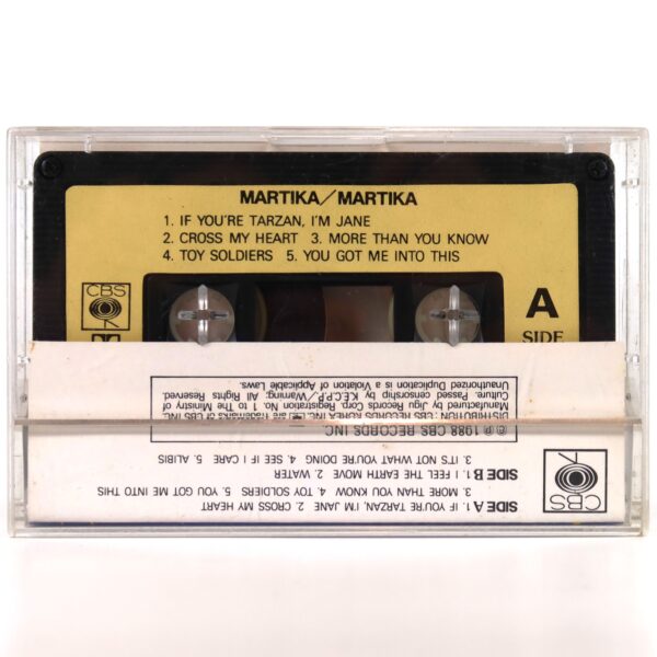 Martika - Martika Album Korean Cassette Tape Korea