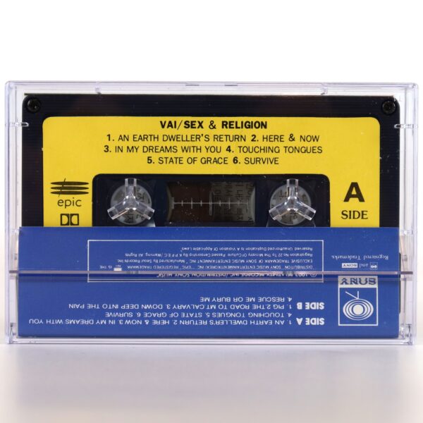 Steve Vai - Sex & Religion Album Korean Cassette Tape Korea
