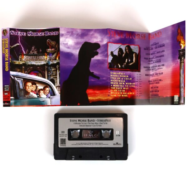 Steve Morse Band - Stressfest Album Korean Cassette Tape Korea