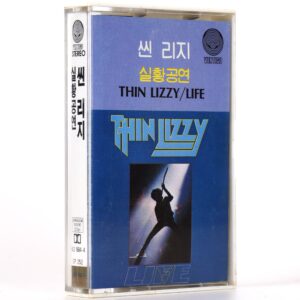 Thin Lizzy - Life Live Album Korean Cassette Tape Korea