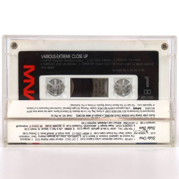 IMG_3213 Extreme Close Up MNW Metal Compilation Album Korean Cassette Tape Korea