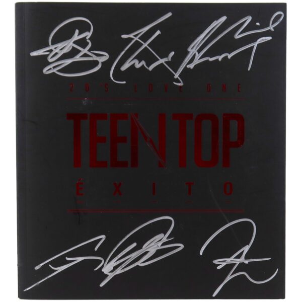 Teen Top - Exito Signed Autographed Mini Album CD K-Pop 2014 Teentop