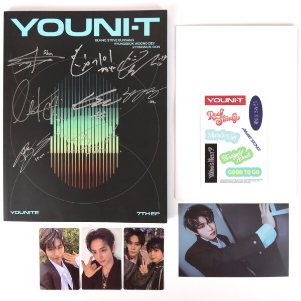 Younite - Youni-T 7th Mini Album Signed + Message CD Promo 2025