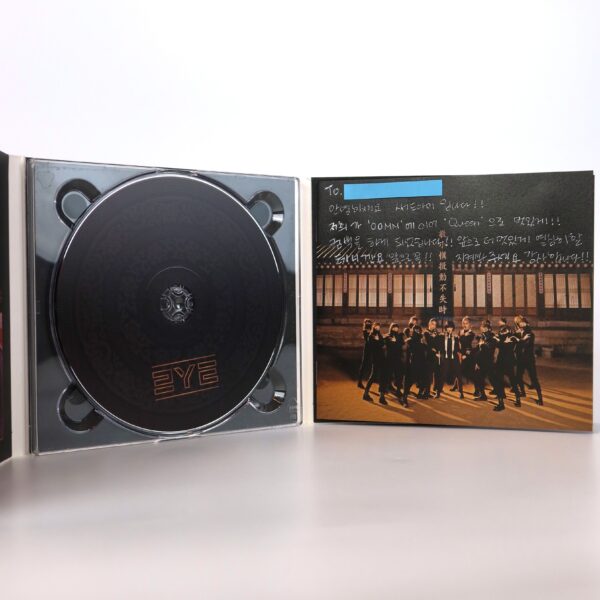 3YE - Queen Signed + Message CD Album Promo K-Pop 2020