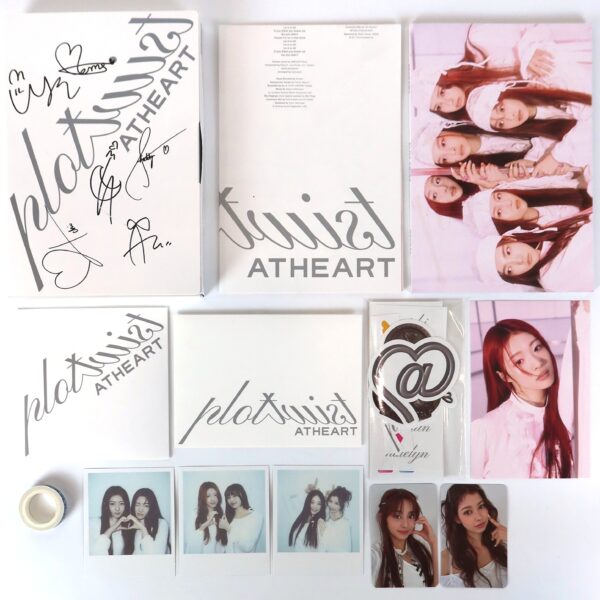 Atheart - Plot Twist 1st Mini Album Signed Autographed CD Promo 2025