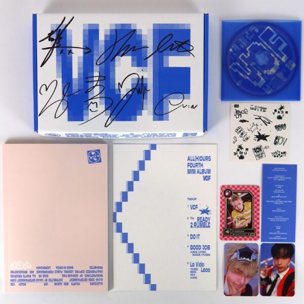 ALL(H)OURS – VCF [Crumble Ver.] Signed 4th Mini Album CD Promo K-Pop 2025 1