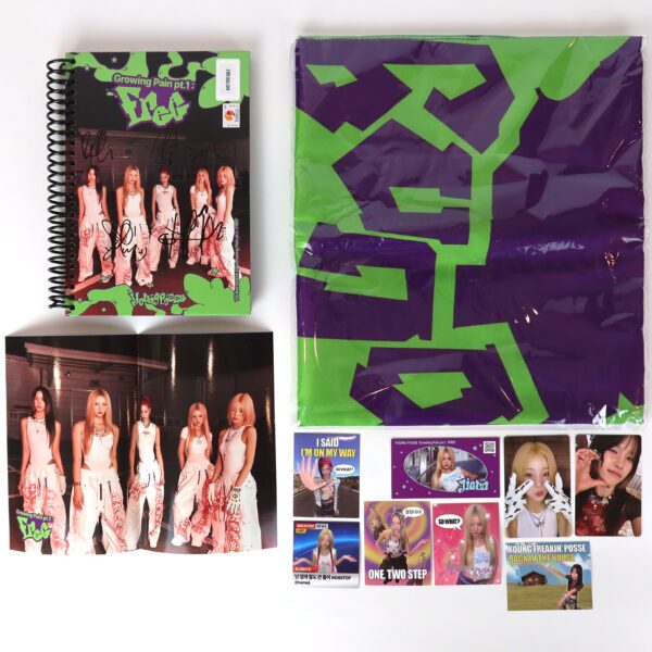 Young Posse - Growing Pain pt.1 : FREE Signed Album CD + Fabric Poster Promo