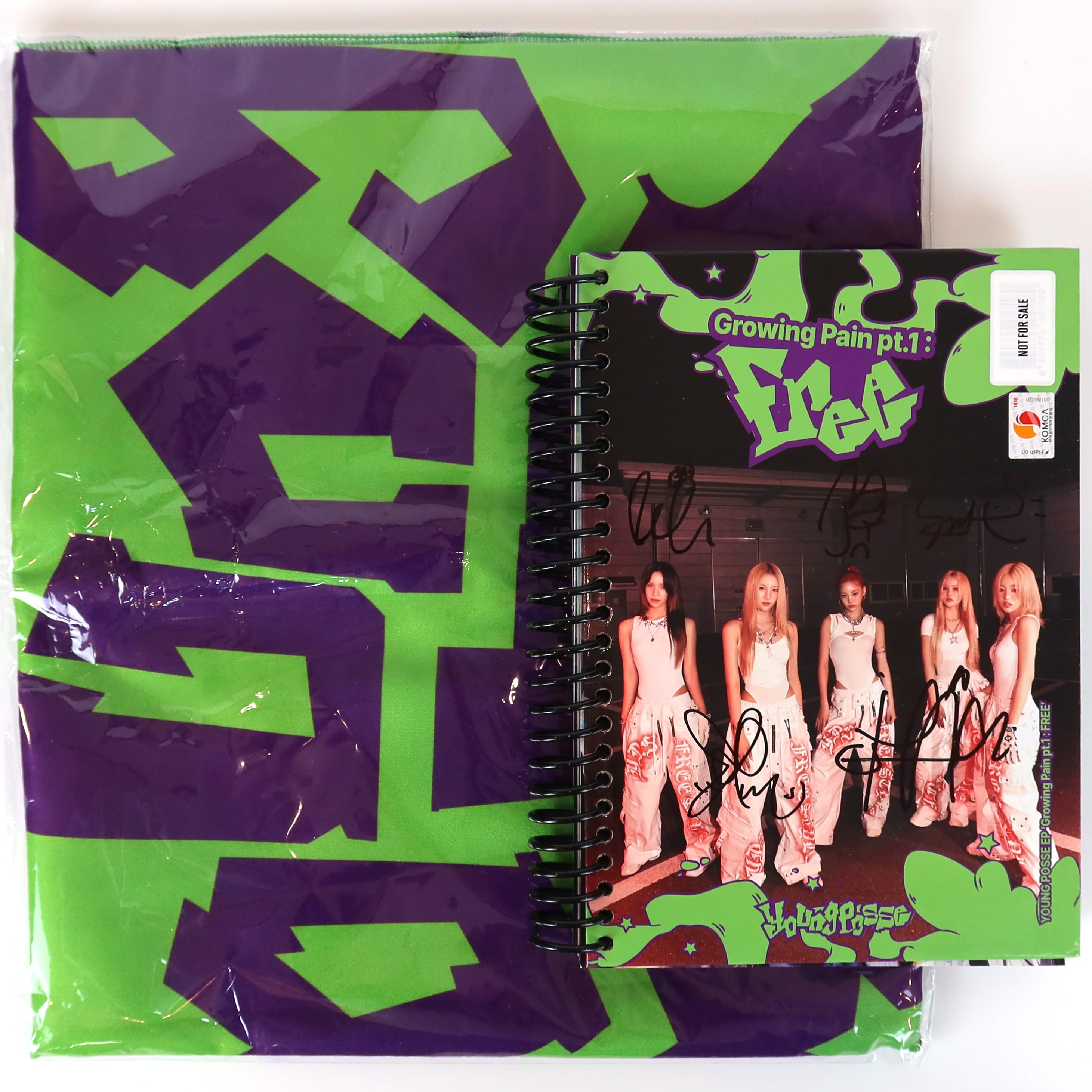 Young Posse - Growing Pain pt.1 : FREE Signed Album CD + Fabric