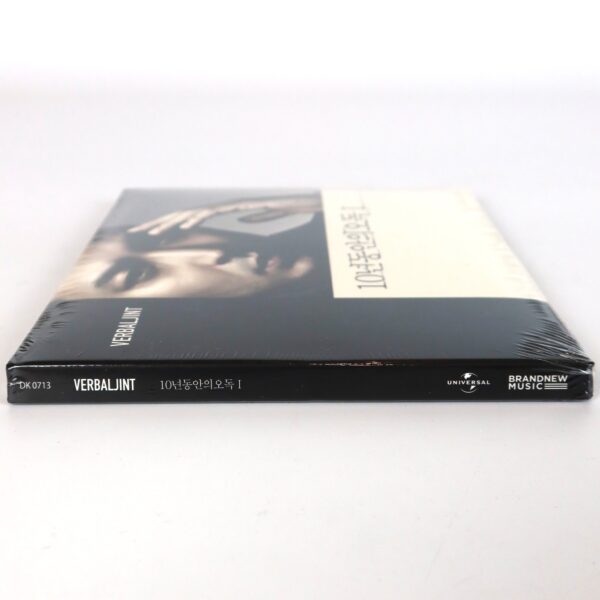 Verbal Jint - 10 Years of Misinterpretation Part 1 Album CD Korean Hip Hop 2012
