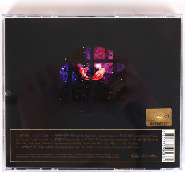 Yankie - Andre Signed Album CD K-Rap Korean Hip Hop 2015