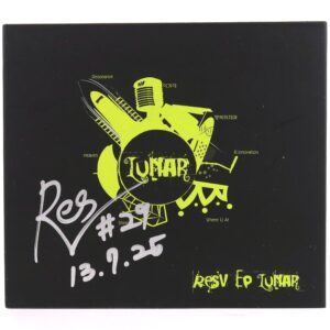 Res V - Lunar Signed Album CD K-Rap Korean Hip Hop 2013