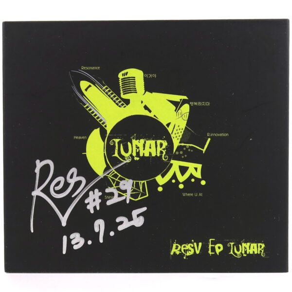 Res V - Lunar Signed Album CD K-Rap Korean Hip Hop 2013
