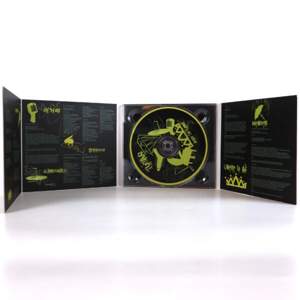 Res V - Lunar Signed Album CD K-Rap Korean Hip Hop 2013