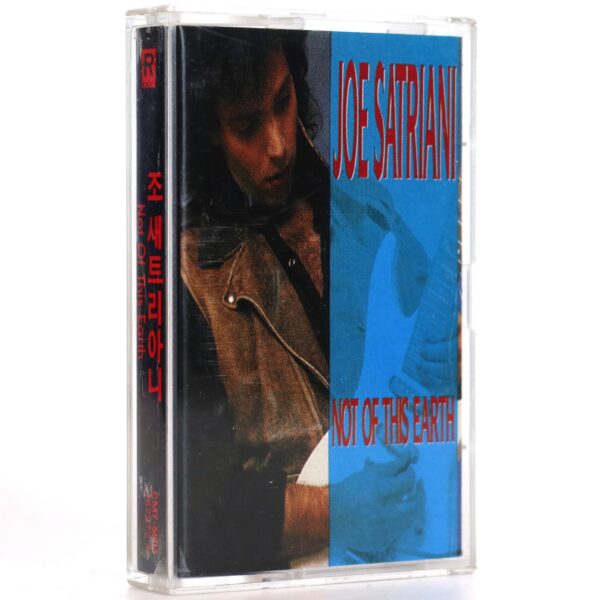 IMG_4186 Joe Satriani - Not Of This Earth Album Korean Cassette Tape Korea