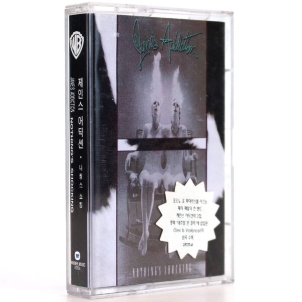 IMG_4214 Jane's Addiction - Nothing's Shocking Korean Cassette Tape Korea