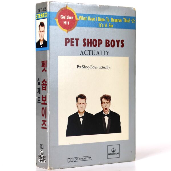 IMG_4216 Pet Shop Boys - Actually Korean Cassette Tape Korea
