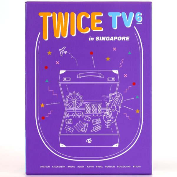 Twice TV6 In Singapore DVD Set Complete K-Pop 2018