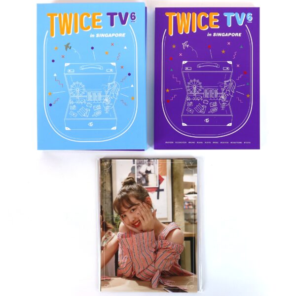 Twice TV6 In Singapore DVD Set Complete K-Pop 2018