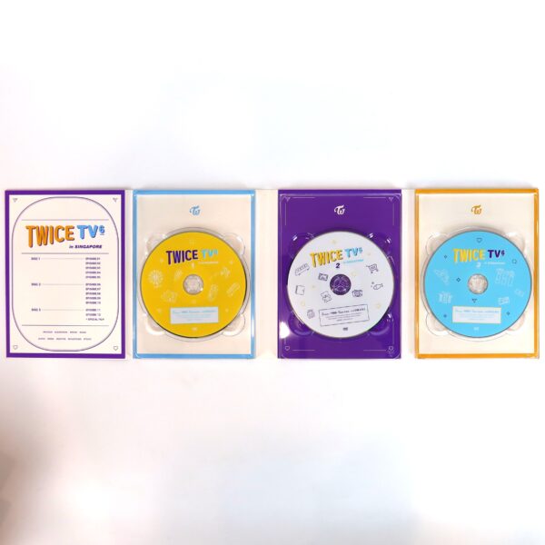 Twice TV6 In Singapore DVD Set Complete K-Pop 2018