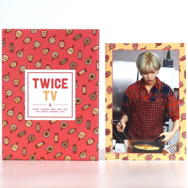 Twice TV4 DVD Set Jeongyeon Postcard 2017 K-Pop TV 4