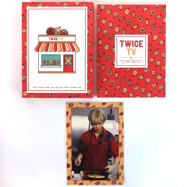 Twice TV4 DVD Set Jeongyeon Postcard 2017 K-Pop TV 4