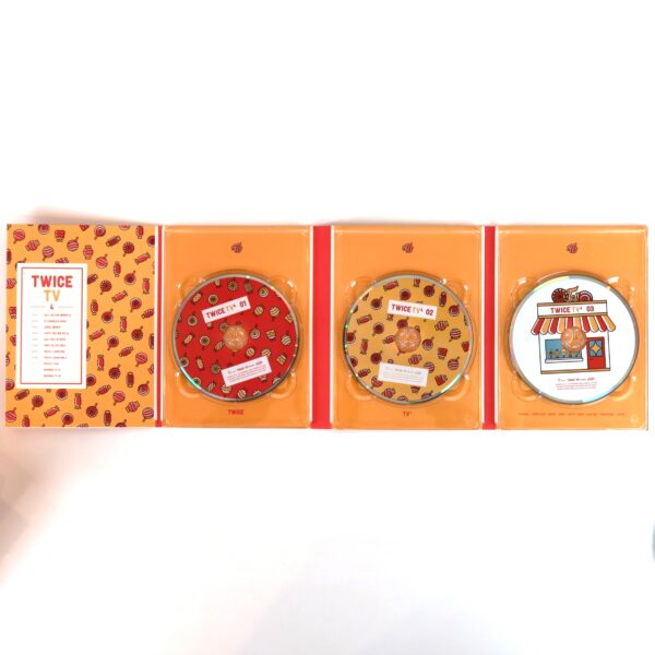 Twice TV4 DVD Set Jeongyeon Postcard 2017 K-Pop TV 4
