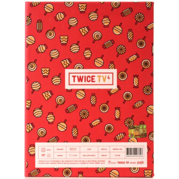 Twice TV4 DVD Set Jeongyeon Postcard 2017 K-Pop TV 4