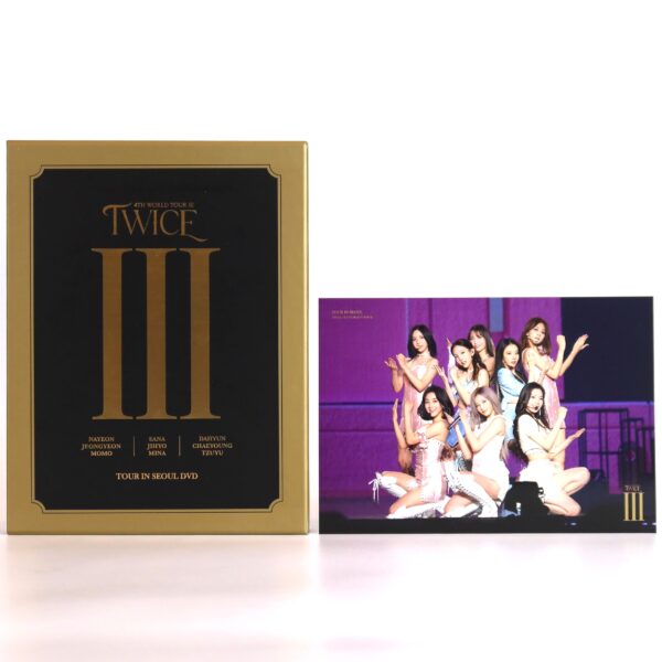 Twice - 4th World Tour In Seoul III DVD Set K-Pop 2022