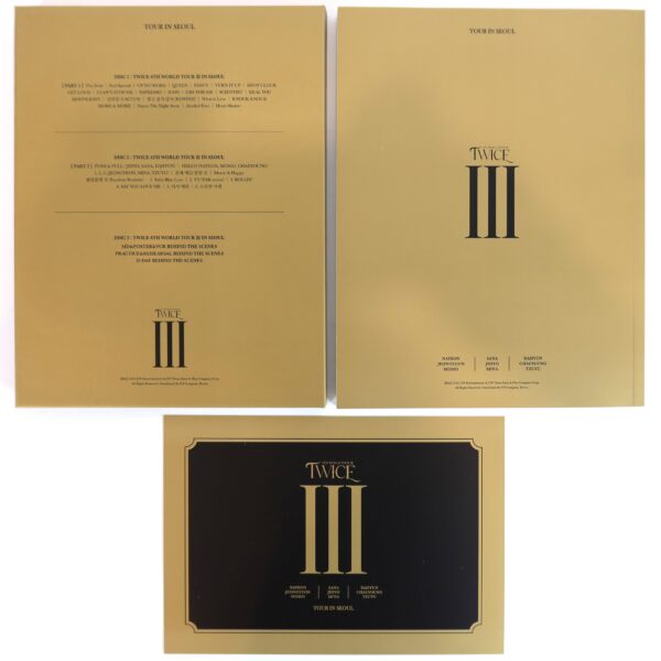Twice - 4th World Tour In Seoul III DVD Set K-Pop 2022