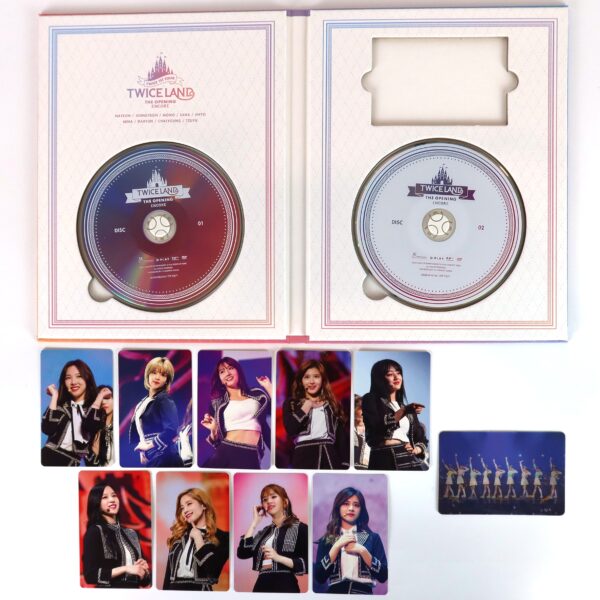 Twice - Twiceland The Opening Encore DVD Set Sana Photo K-Pop 2018