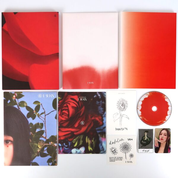 G)I-DLE - I Burn [Flower Ver.] 4th Mini Album CD Miyeon Photocard