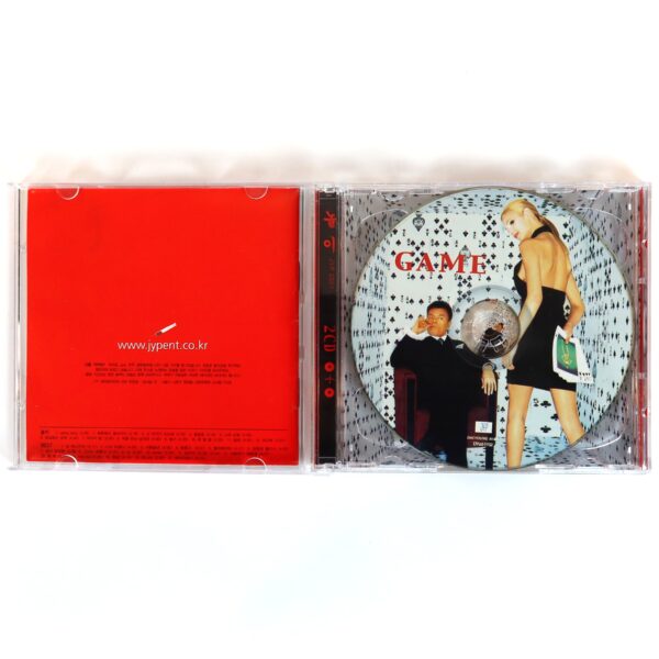 Park Jin Young - Game 6th Album CD K-Pop 2001 JYP Jin Young J.Y. Park