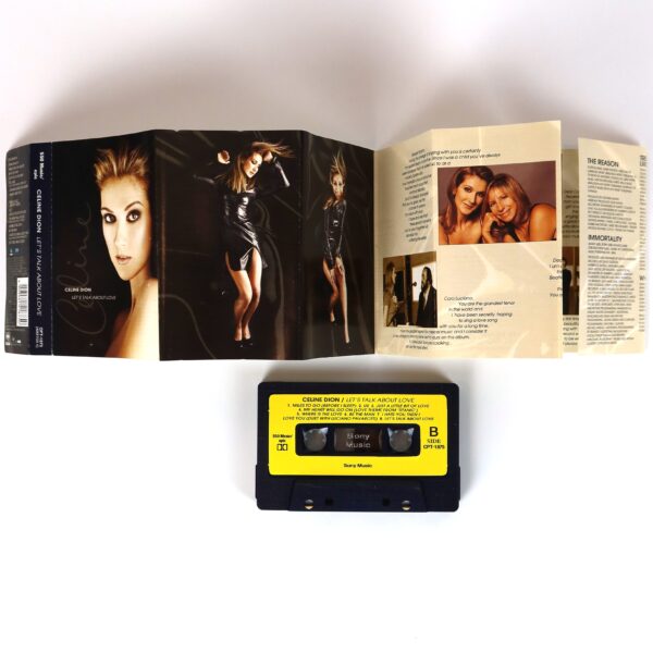 IMG_4626 Celine Dion - Let's Talk About Love Album Korean Cassette Tape Korea