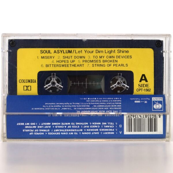 Soul Asylum - Let Your Dim Light Shine Album Korean Cassette Tape Korea