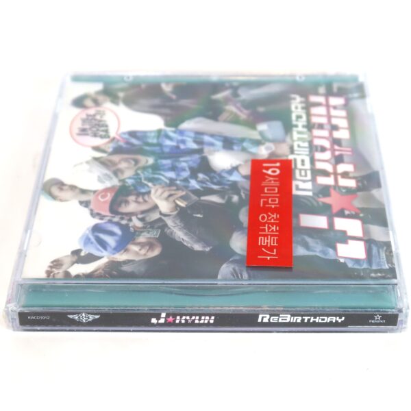 J'Kyun - Rebirthday Album Sealed CD K-Rap Korean Hip Hop 2010