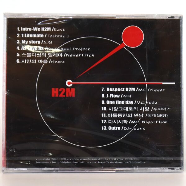 Hiphop2mc - The Minor Album Sealed CD K-Rap Korean Hip Hop 2003 H2M