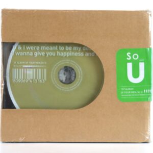 So-U - So-U 1st Album CD Sealed K-Pop Boy Group 2004