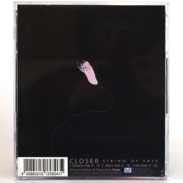 Closer - String Of Fate Album Signed CD K-Rock Metal 2009 Korea