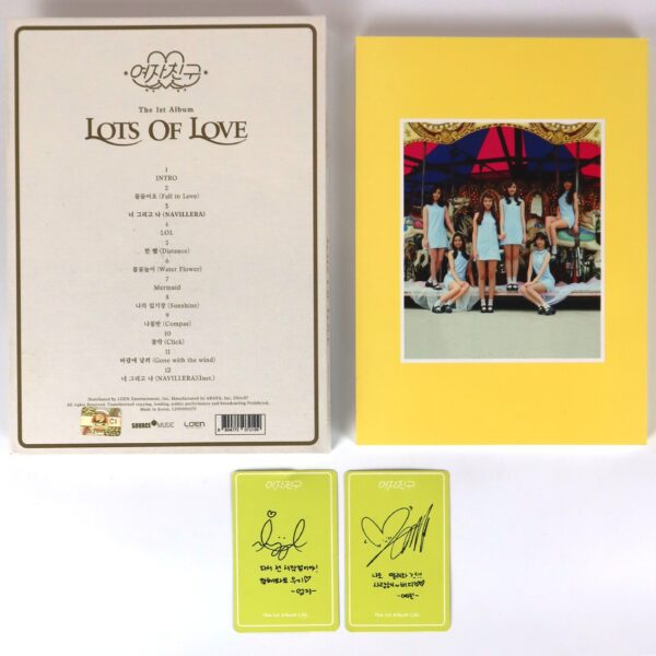GFriend - LOL [Lots of Love Ver.] 1st Album CD Yerin + Umji Photocard K-Pop 2016