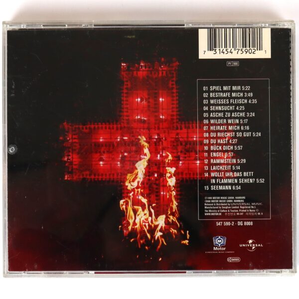 Rammstein - Live Aus Berlin Korean Album CD Korea