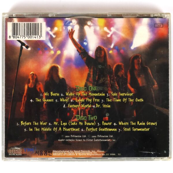Helloween - High Live Korean Album CD Korea
