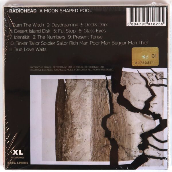 Radiohead - A Moon Shaped Pool Korean Album Sealed CD Korea