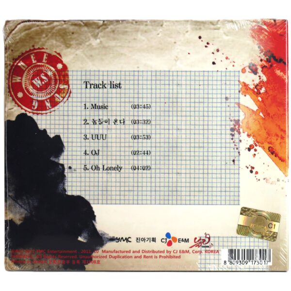 Whee Sung - They Are Coming 2nd Mini Album Sealed CD Wheesung 2011