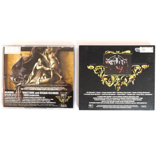 Marduk - La Grande Danse Macabre Korean Album CD Korea