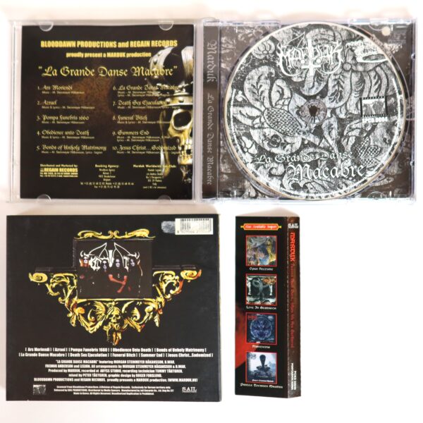 Marduk - La Grande Danse Macabre Korean Album CD Korea