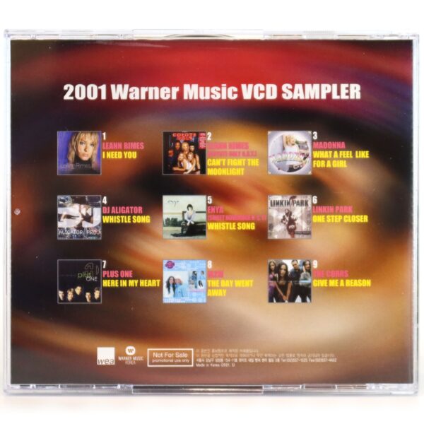 Leann Rimes Cover 2001 Warner VCD Sampler Korea Madonna Linkin Park