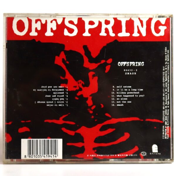Offspring - Smash Korean CD Album Korea 2