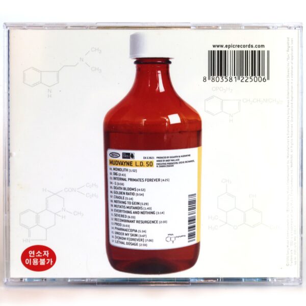 Mudvayne - L.D. 50 Korean CD Album Korea