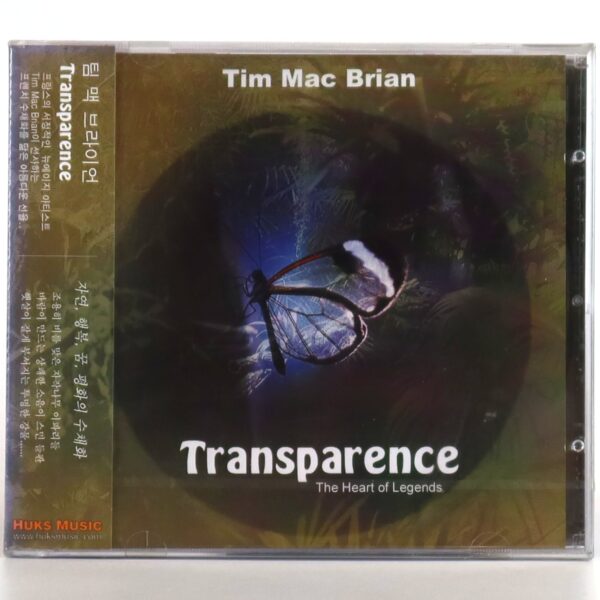 Tim Mac Brian - Transparence Korean Album Sealed CD Korea New Age